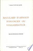 Baculard d'Arnaud, romancier ou vulgarisateur