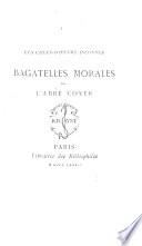 Bagatelles morales