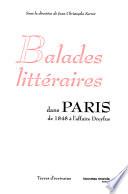 Balades littéraires dans Paris