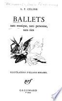 Ballets sans musique, sans personne, sans rien