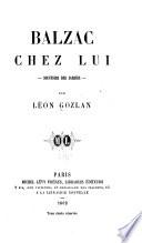 Balzac chez lui