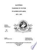 Baptêmes, paroisse St-Victor d'Alfred, Ontario, 1871-1997: Lal-Z