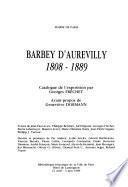 Barbey d'Aurevilly, 1808-1889