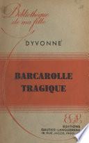 Barcarolle tragique