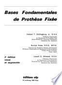 Bases fondamentales de prothèse fixée