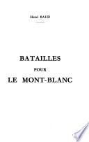 Batailles pour le Mont-Blanc