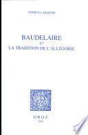 Baudelaire et la tradition de l'allégorie