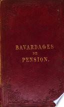 Bavardages de pension. French conversation for schools