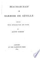Beaumarchais' Le barbier de Séville