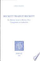 Beckett traduit Beckett