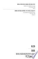 Belgische bibliographie