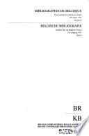 Belgische bibliographie