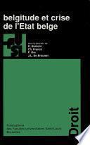 Belgitude et crise de l’État belge
