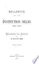 Bellerive - Institution Sillig, 1836-1892
