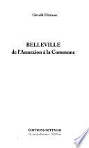Belleville, de l'annexion à la Commune