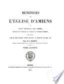 Bénéfices de l'église d'Amiens