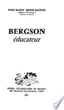 Bergson éducateur