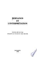 Bernanos et l'interprétation