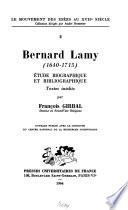 Bernard Lamy (1640-1715)