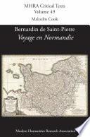 Bernardin de St Pierre, 'Voyage en Normandie'