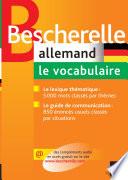 Bescherelle Allemand : le vocabulaire