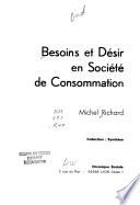 Besoins et désir en société de consommation