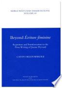 Beyond Écriture Féminine