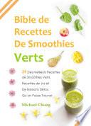 Bible de Recettes De Smoothies Verts