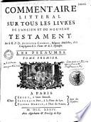 Bible en latin et en françois, avec un commentaire littéral et critique