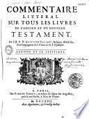 Bible en latin et en françois, avec un commentaire littéral et critique