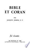 Bible et Coran
