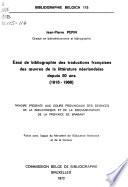 Bibliographia Belgica