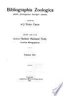 Bibliographia zoologica