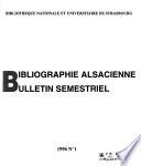Bibliographie alsacienne