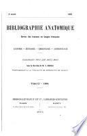 Bibliographie anatomique