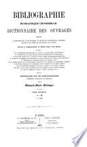Bibliographie biographique universelle