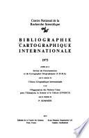 Bibliographie cartographique internationale