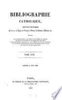 Bibliographie catholique
