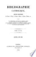 Bibliographie catholique