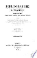 Bibliographie catholique