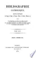 Bibliographie catholique