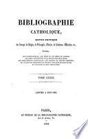 Bibliographie catholique