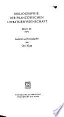 Bibliographie d'histoire littéraire française