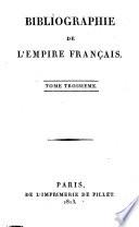 Bibliographie de l'Empire Français