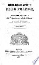 Bibliographie de la France, Biblio