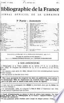 Bibliographie de la France, Biblio