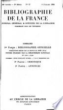 Bibliographie de la France