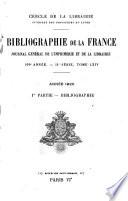 Bibliographie de la France