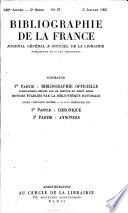 Bibliographie de la France