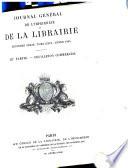 Bibliographie de la France, ou Journal général de l'imprimerie et de la librairie